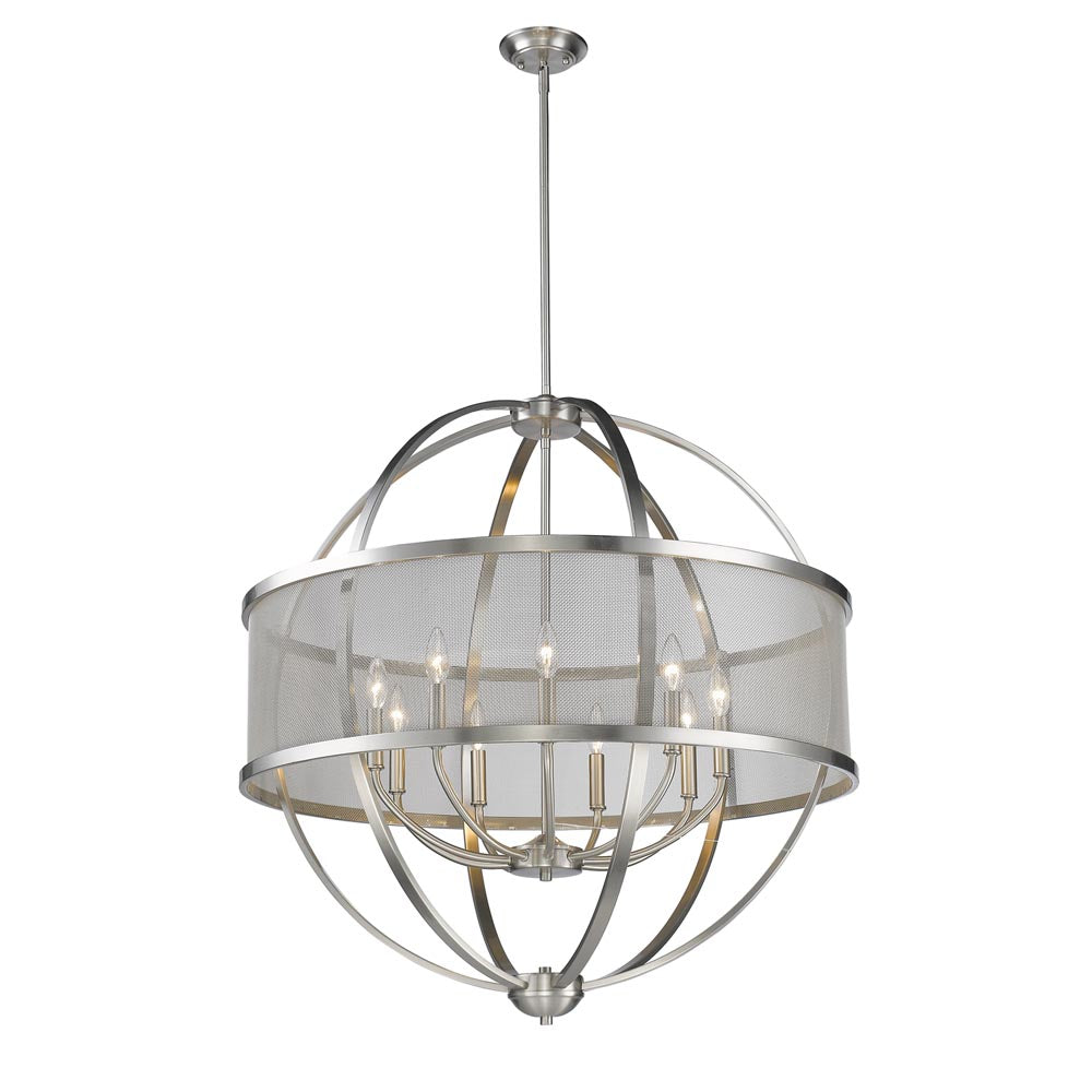 Colson 9 Light Chandelier -  - Golden Lighting