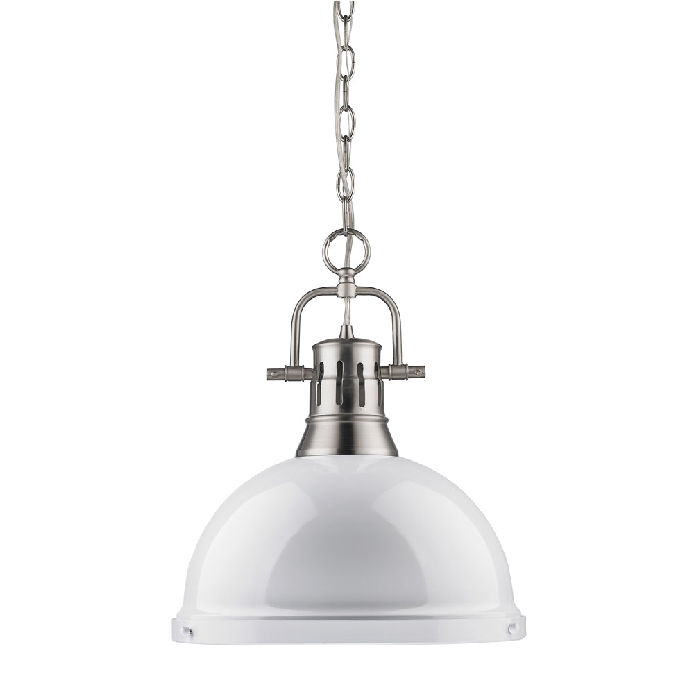 Duncan 1 Light Pendant with Chain -  - Golden Lighting