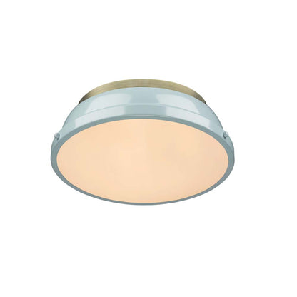 Duncan 14" Flush Mount -  - Golden Lighting