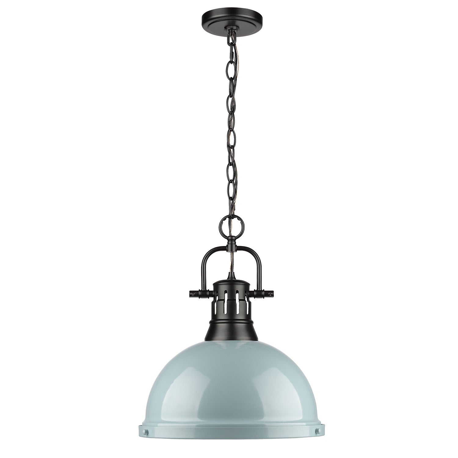 Duncan 1 Light Pendant with Chain -  - Golden Lighting