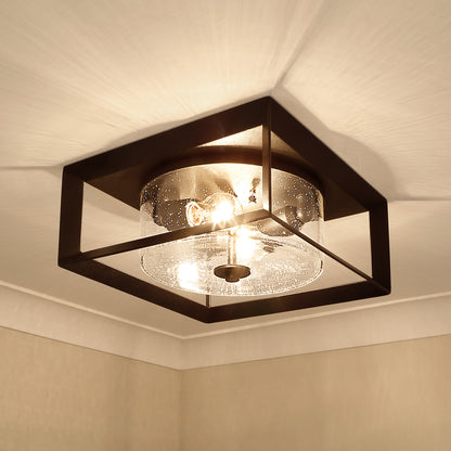 Smyth Flush Mount - Outdoor -  - Golden Lighting