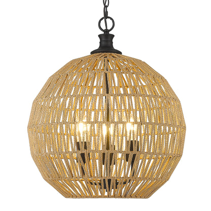 Florence 3 Light Pendant -  - Golden Lighting