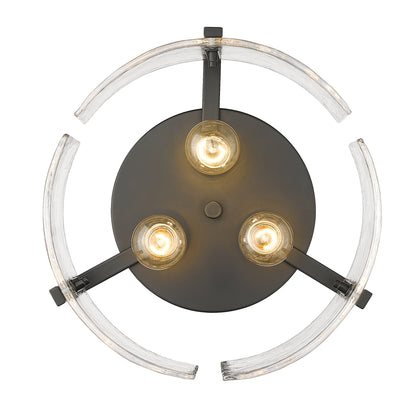 Aenon 3 Light Flush Mount -  - Golden Lighting