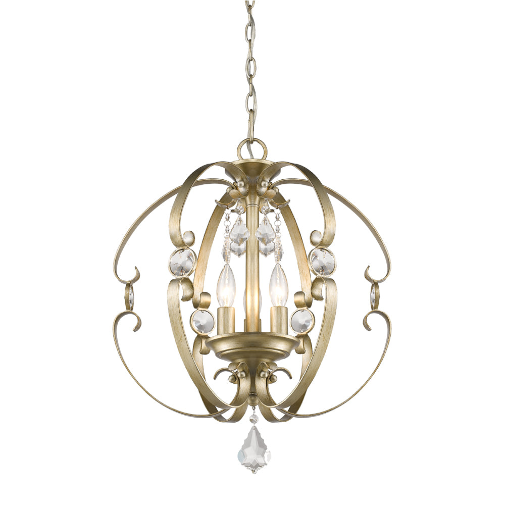 Ella 3 Light Pendant -  - Golden Lighting