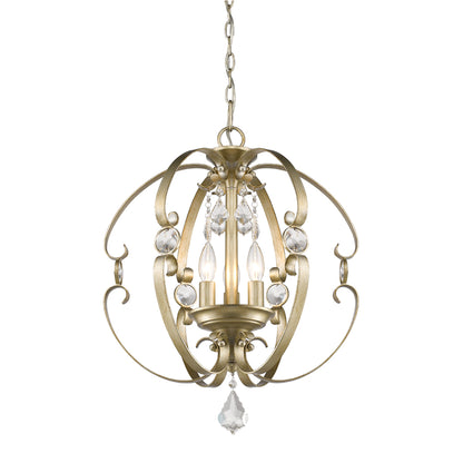 Ella 3 Light Pendant -  - Golden Lighting