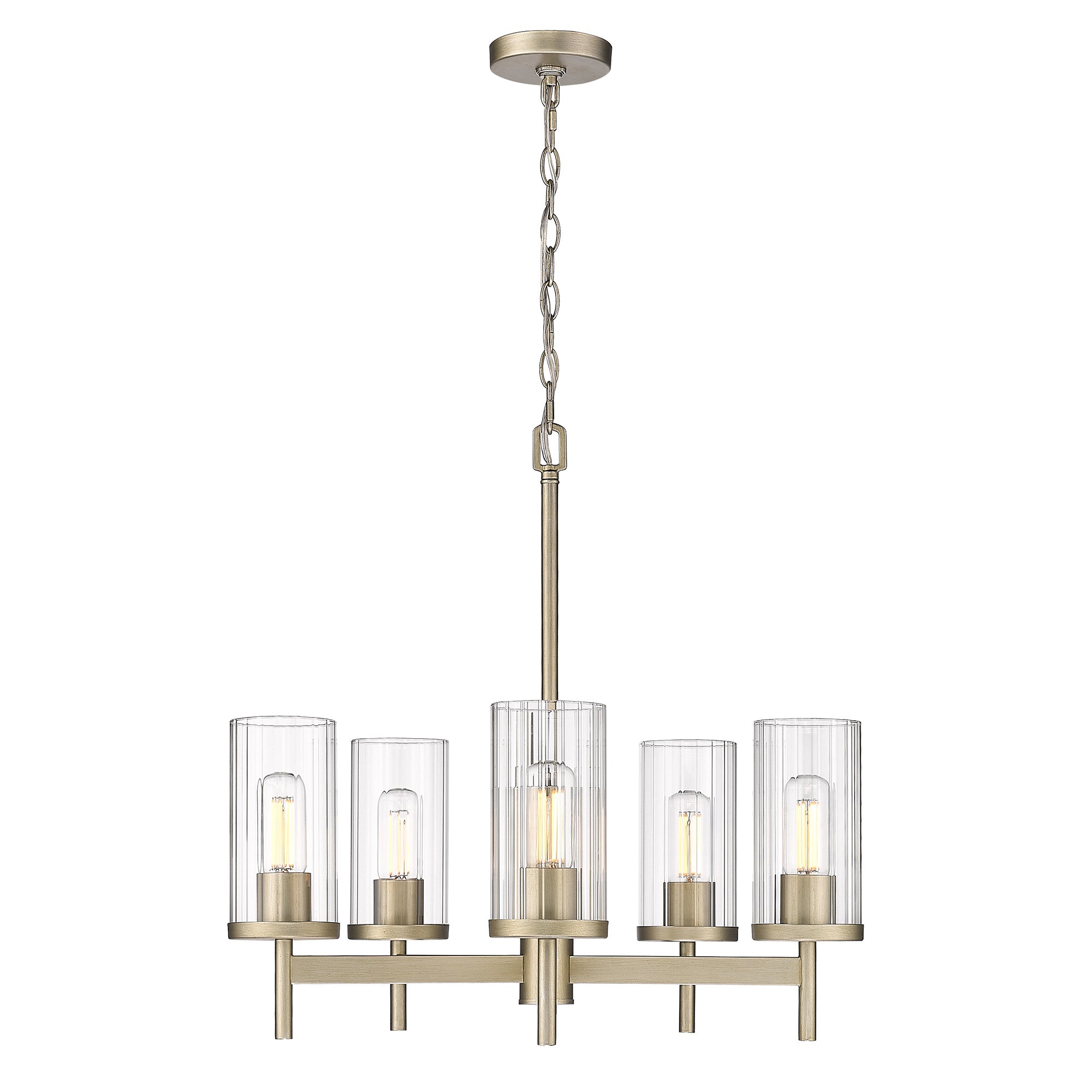 Winslett 5 Light Chandelier -  - Golden Lighting