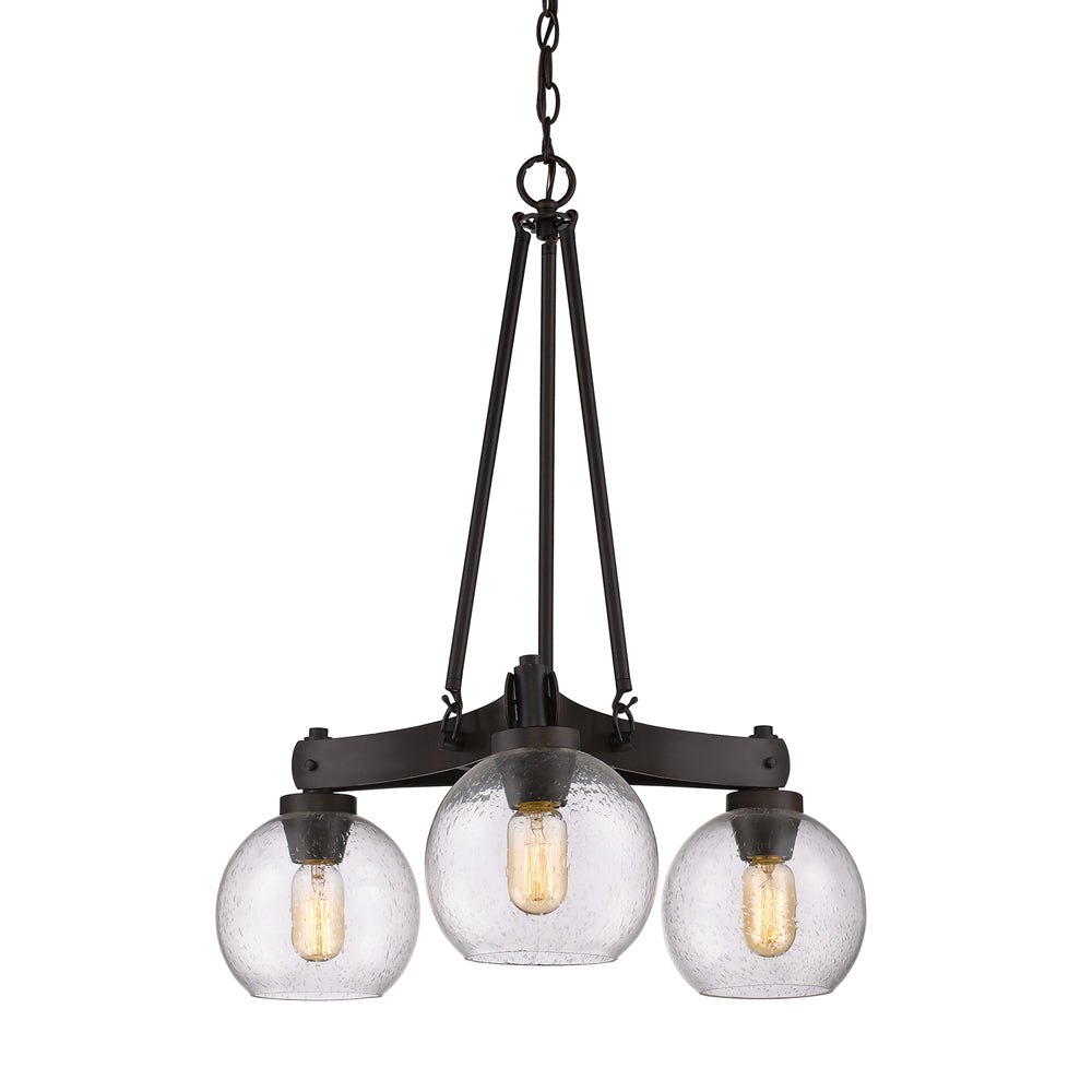 Galveston 3 Light Chandelier -  - Golden Lighting