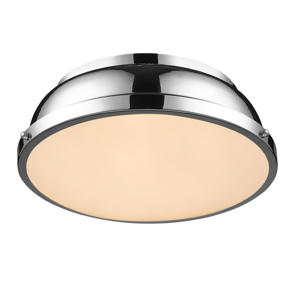 Duncan 14" Flush Mount -  - Golden Lighting