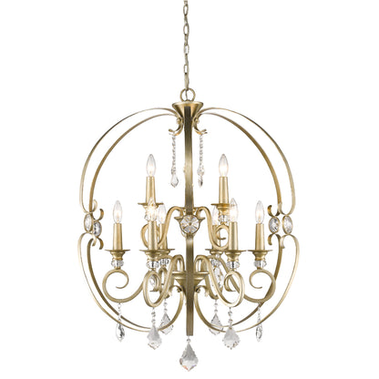 Ella 2 Tier - 9 Light Chandelier -  - Golden Lighting