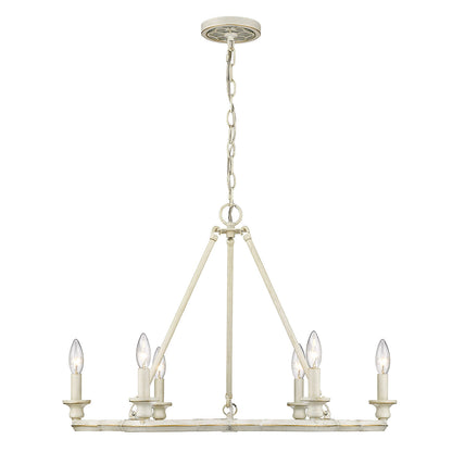 Saxon 6 Light Chandelier -  - Golden Lighting