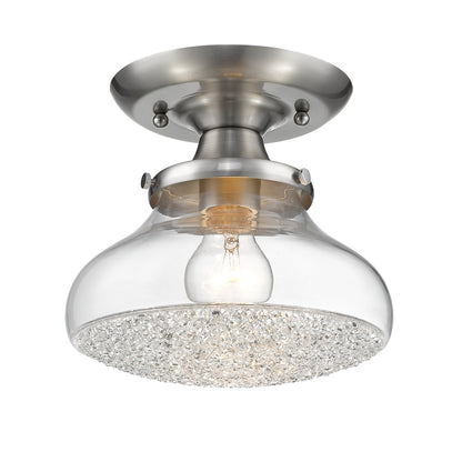 Asha Semi-Flush - Small Glass -  - Golden Lighting