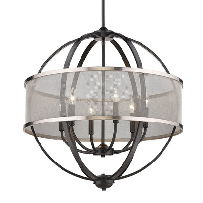 Colson 6 Light Chandelier -  - Golden Lighting