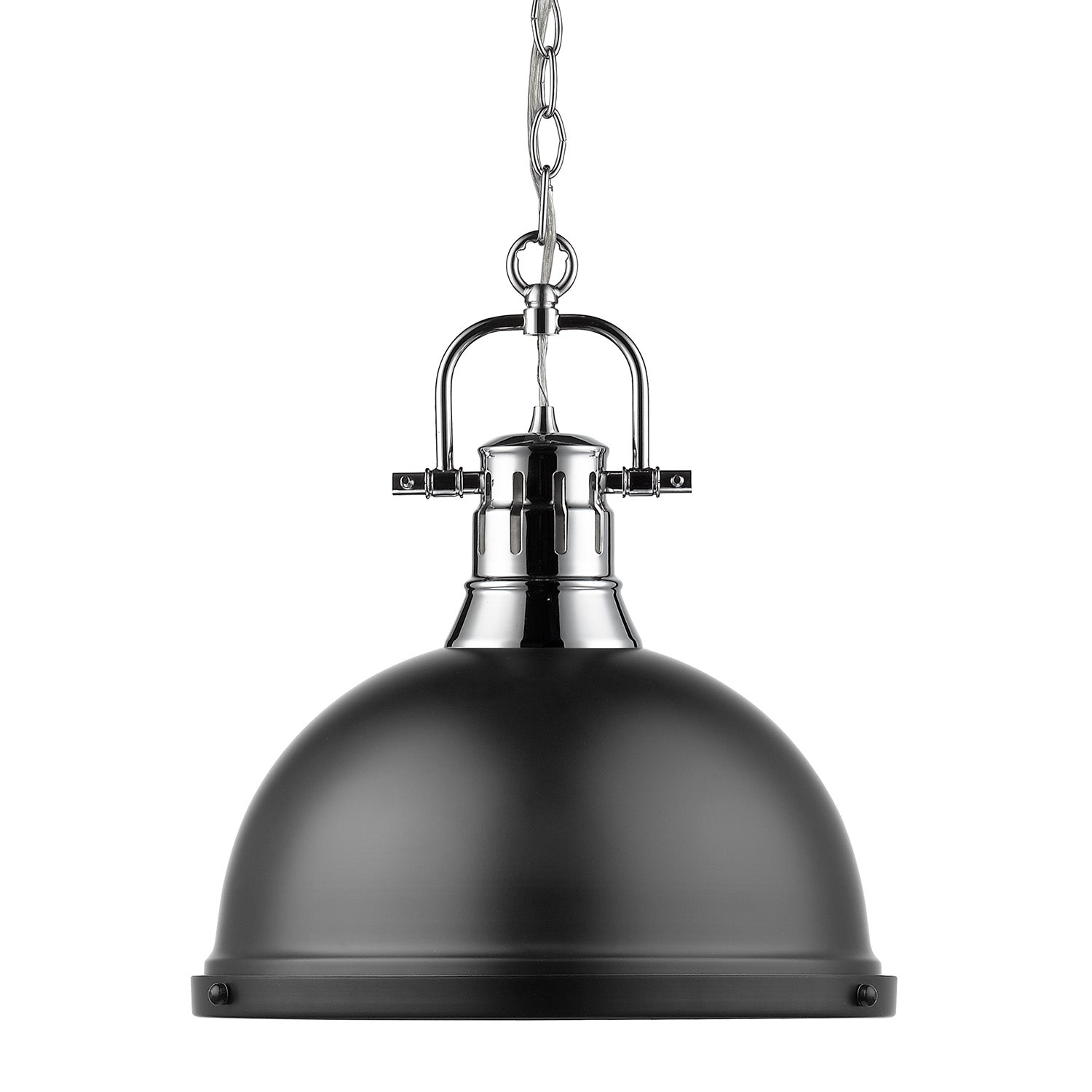 Duncan 1 Light Pendant with Chain -  - Golden Lighting