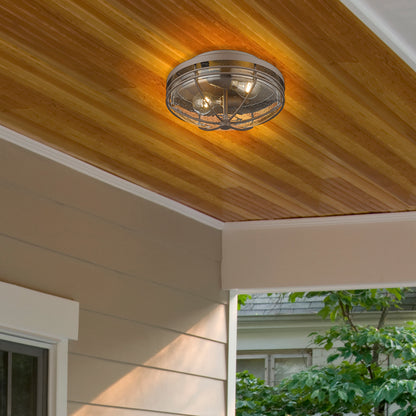 Seaport Outdoor Flush Mount -  - Golden Lighting