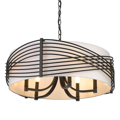 Zara 5 Light Chandelier -  - Golden Lighting