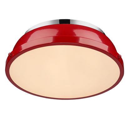 Duncan 14" Flush Mount -  - Golden Lighting