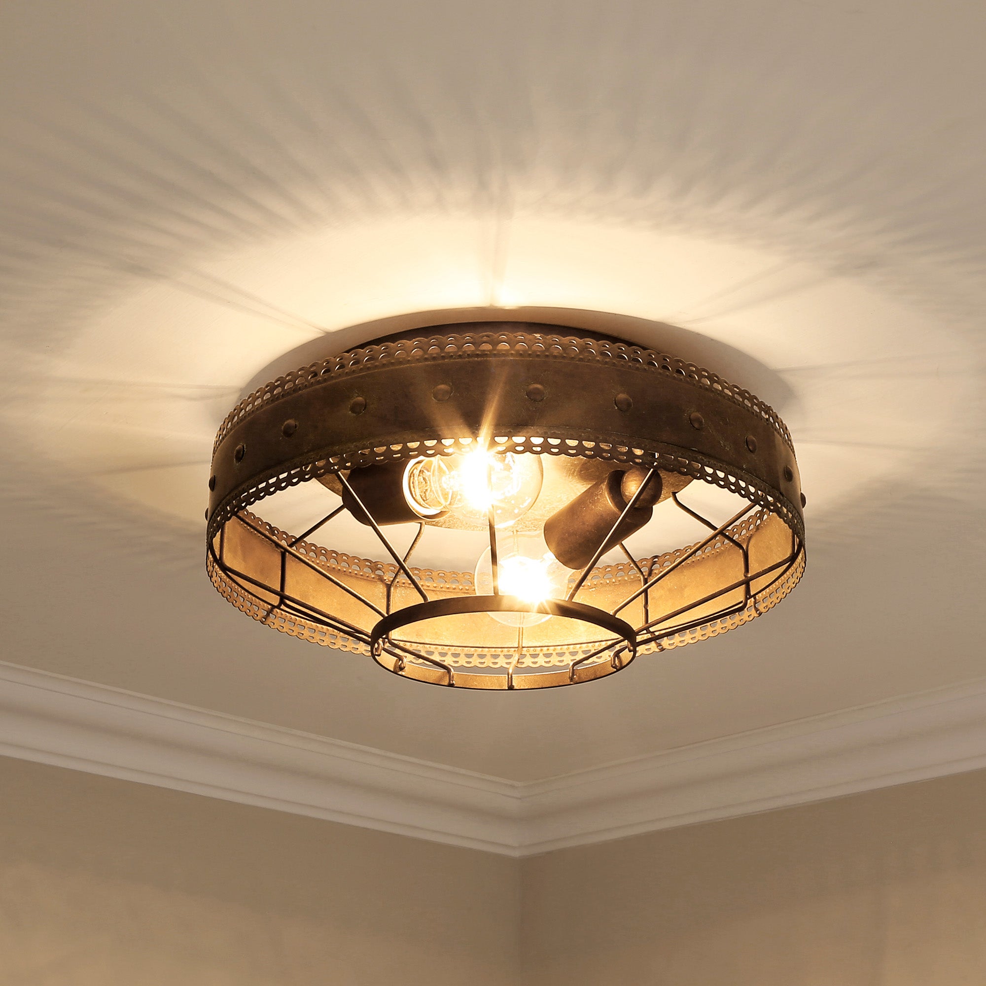 Ferris Flush Mount -  - Golden Lighting