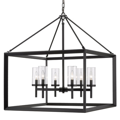 Smyth 6 Light Chandelier -  - Golden Lighting