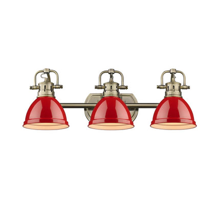 Duncan 3 Light Bath Vanity - Closeout -  - Golden Lighting