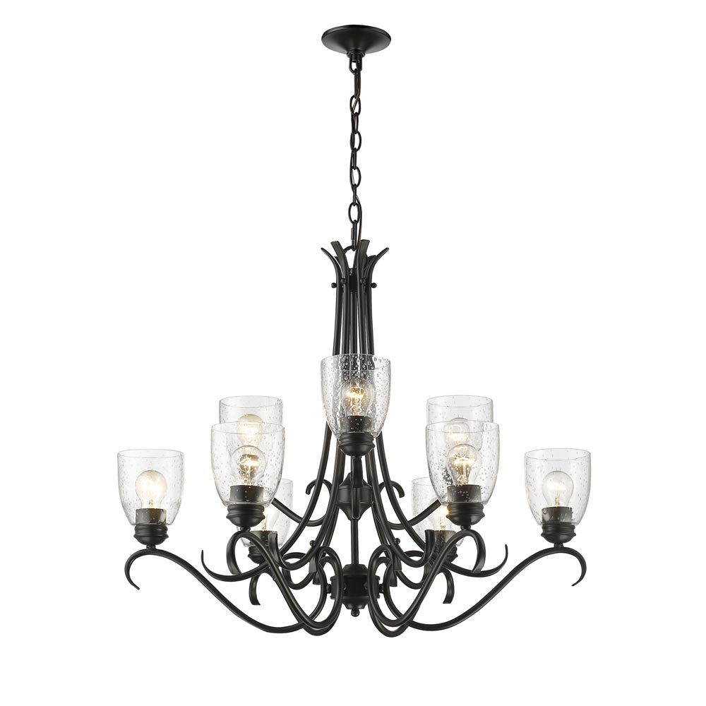 Parrish 9 Light Chandelier -  - Golden Lighting