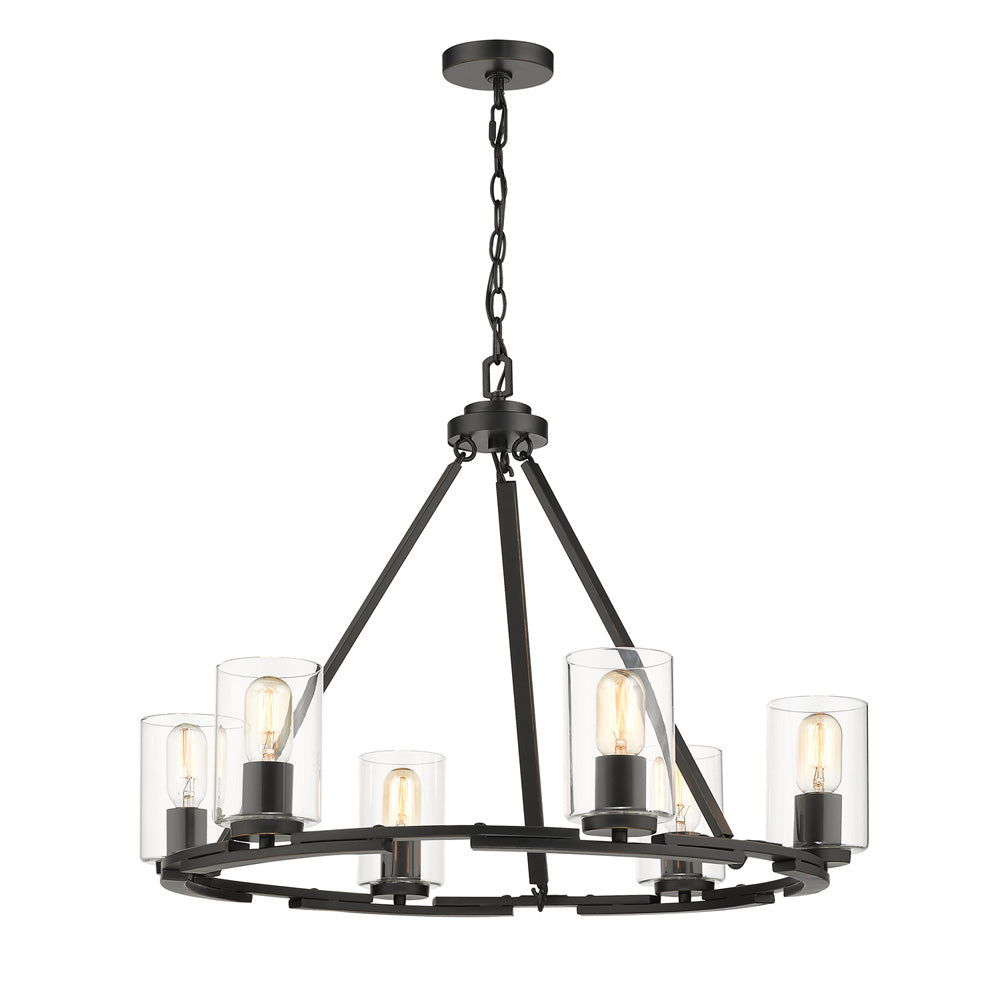 Monroe 6 Light Chandelier -  - Golden Lighting