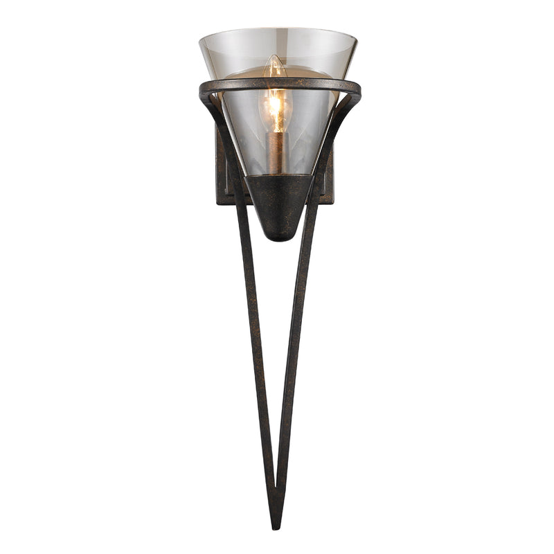 Olympia 1 Light Wall Sconce -  - Golden Lighting