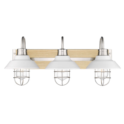 Fraser 3 Light Bath Vanity -  - Golden Lighting