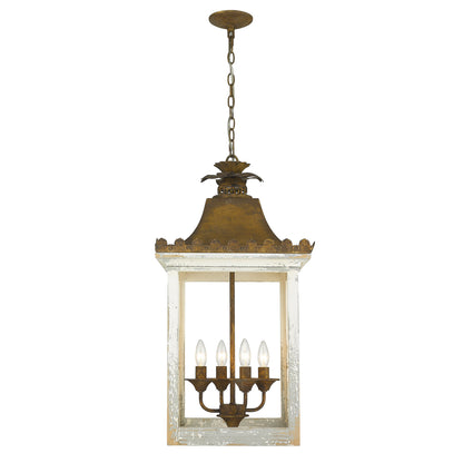 Finley 4 Light Pendant -  - Golden Lighting