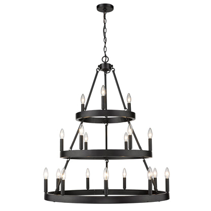 Alastair 3 Tier - 18 Light Chandelier -  - Golden Lighting