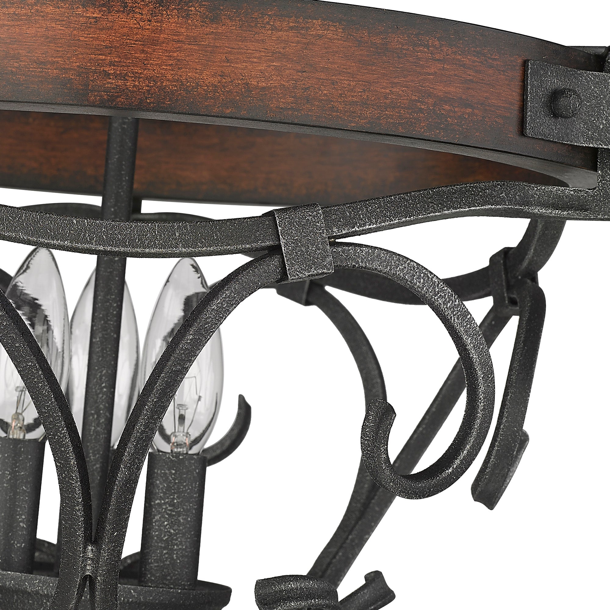 Madera 3 Light Semi-Flush -  - Golden Lighting