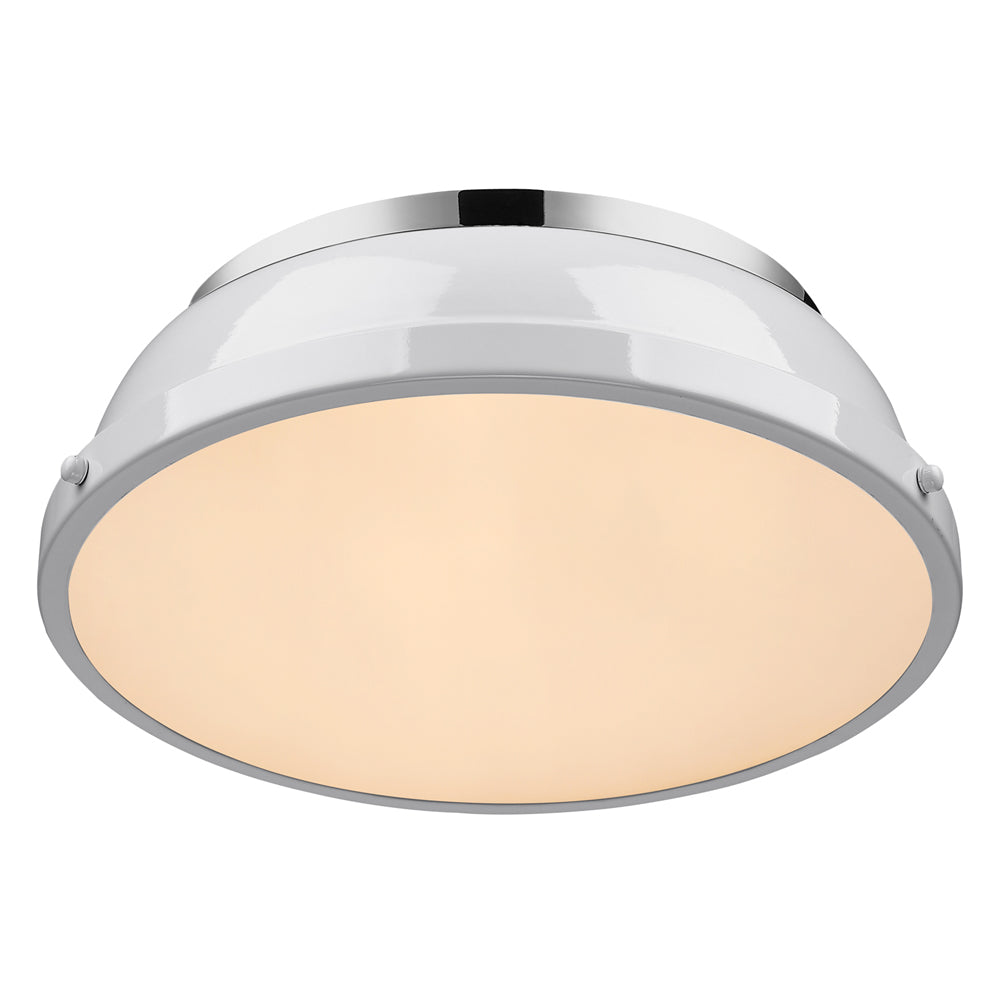 Duncan 14" Flush Mount -  - Golden Lighting