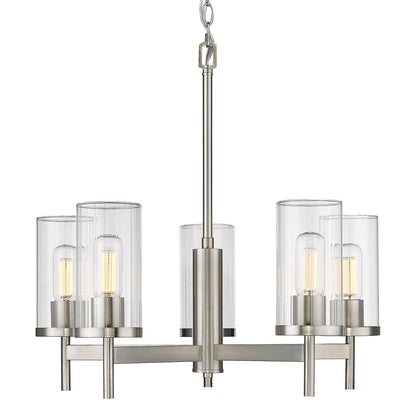 Winslett 5 Light Chandelier -  - Golden Lighting