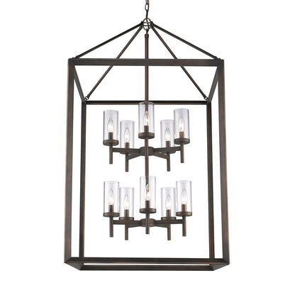 Smyth 10 Light Pendant -  - Golden Lighting