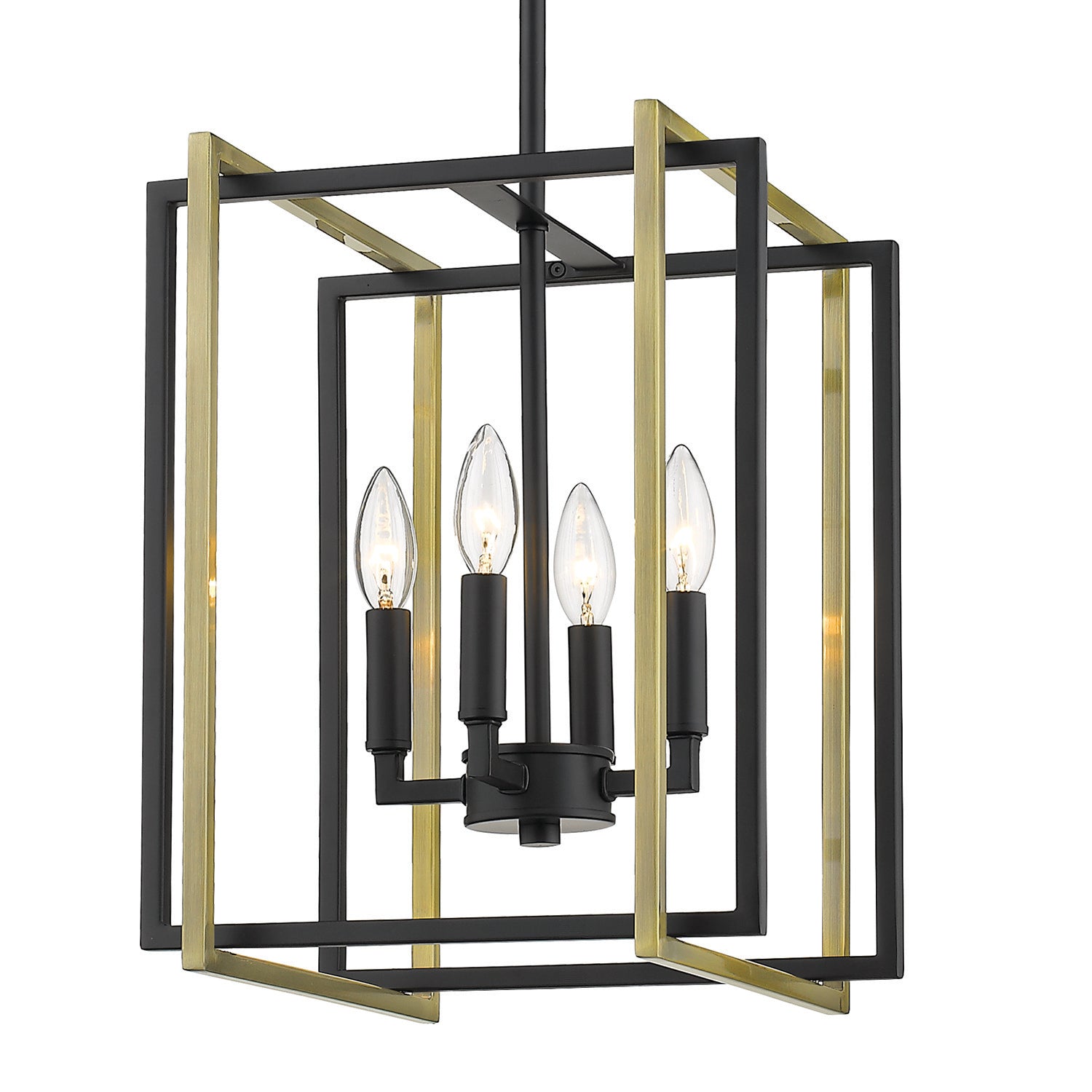 Tribeca 4 Light Chandelier -  - Golden Lighting