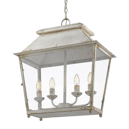 Abingdon 4 Light Pendant Lantern -  - Golden Lighting