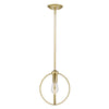 Colson Mini Pendant (with or without Shade) -  - Golden Lighting