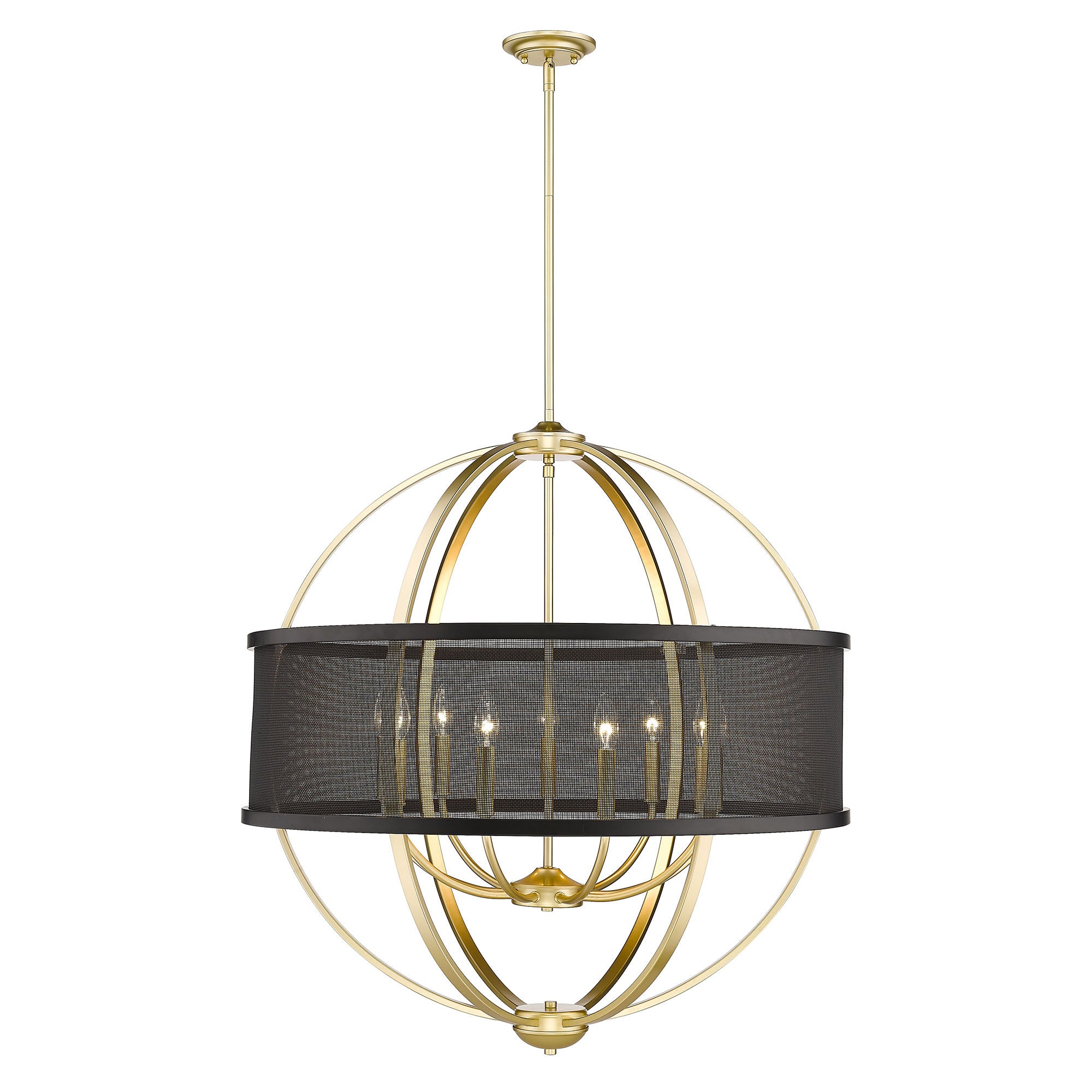 Colson 9 Light Chandelier -  - Golden Lighting