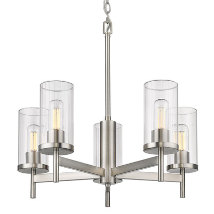 Winslett 5 Light Chandelier -  - Golden Lighting