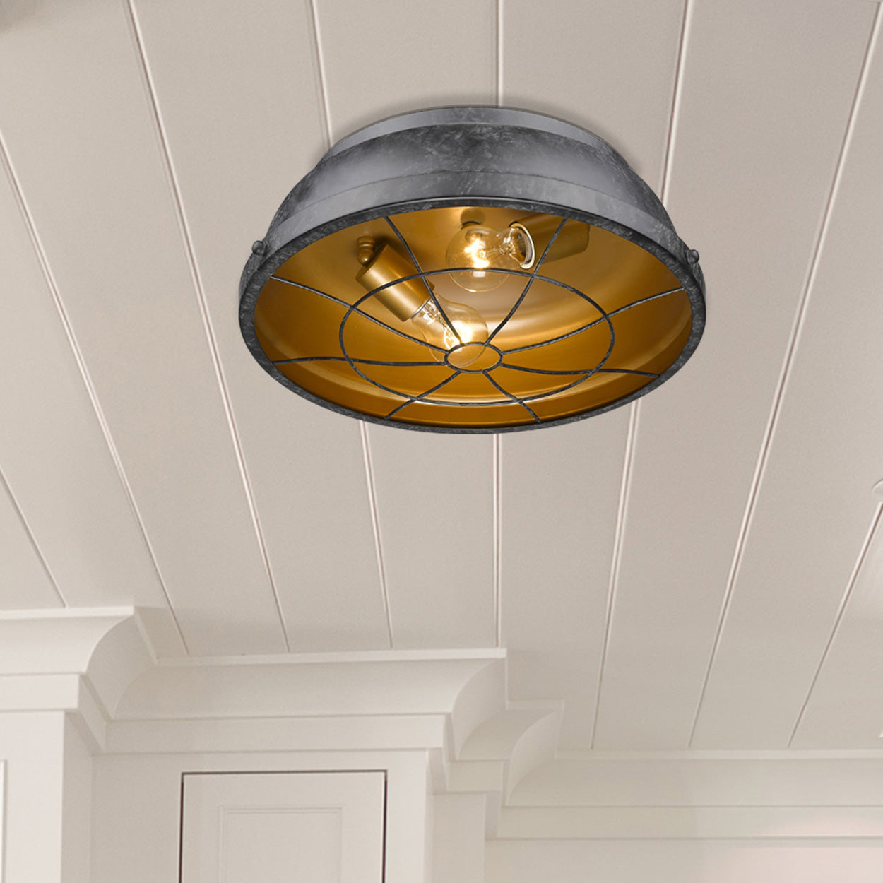 Bartlett Flush Mount -  - Golden Lighting