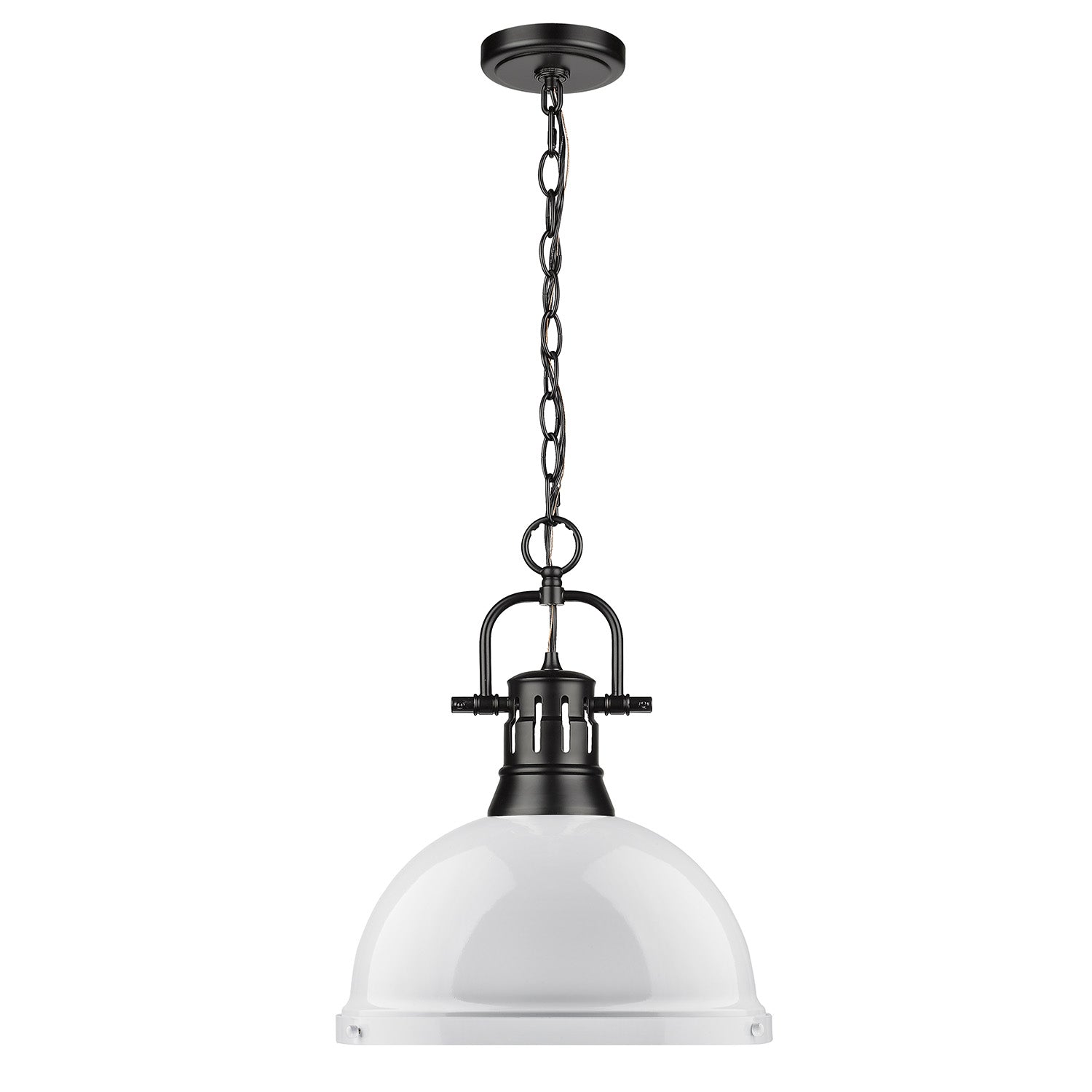 Duncan 1 Light Pendant with Chain -  - Golden Lighting