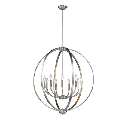 Colson 9 Light Chandelier -  - Golden Lighting