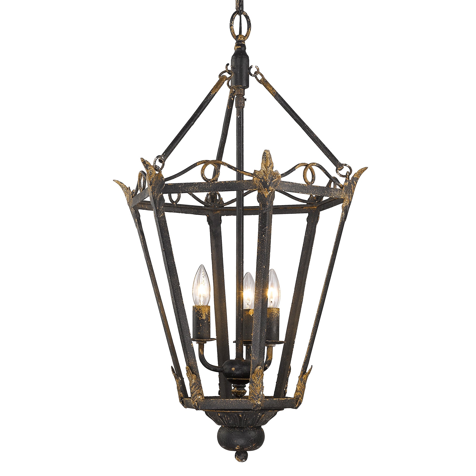 Matilda 3 Light Pendant -  - Golden Lighting