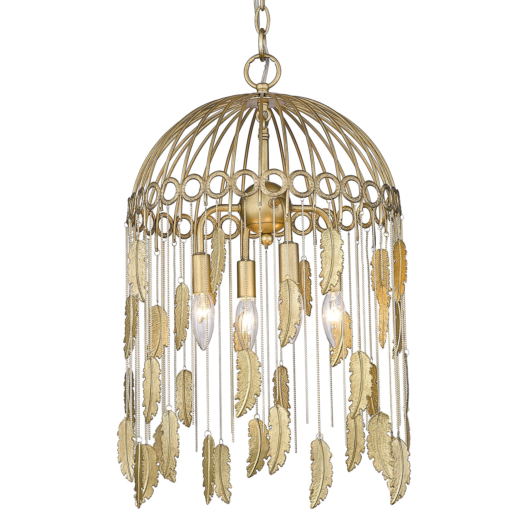 Aleta 4 Light Pendant -  - Golden Lighting