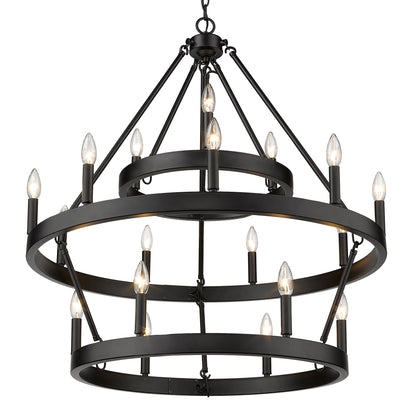 Alastair 3 Tier - 18 Light Chandelier -  - Golden Lighting