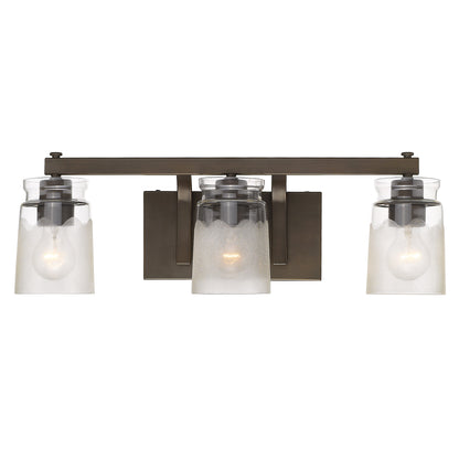 Travers 3 Light Bath Vanity -  - Golden Lighting