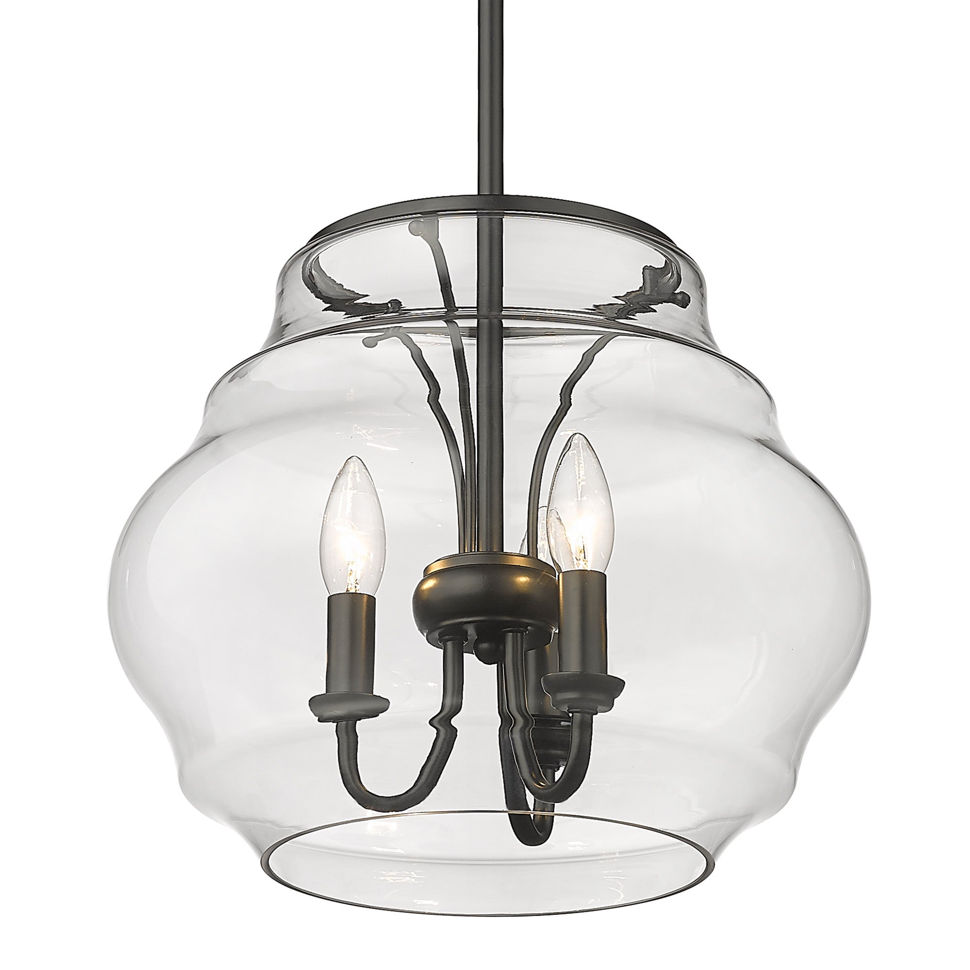 Annette 3 Light Pendant -  - Golden Lighting