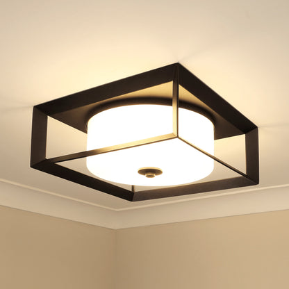 Smyth Flush Mount - Outdoor -  - Golden Lighting