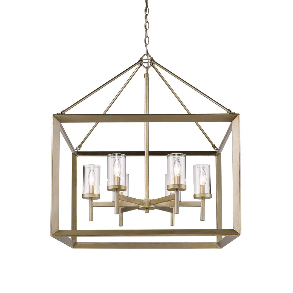 Smyth 6 Light Chandelier -  - Golden Lighting