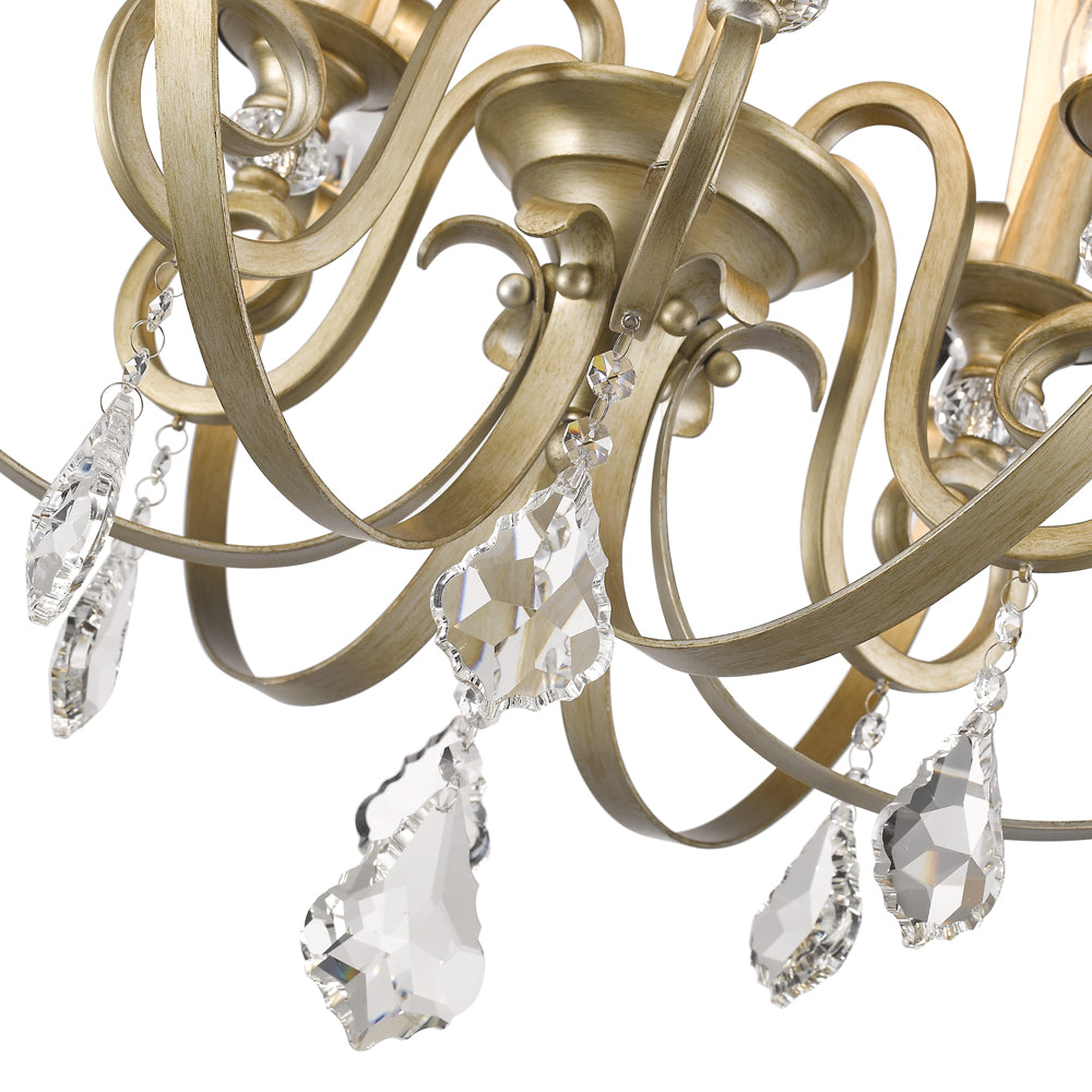 Ella 6 Light Chandelier -  - Golden Lighting