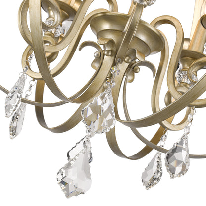 Ella 6 Light Chandelier -  - Golden Lighting